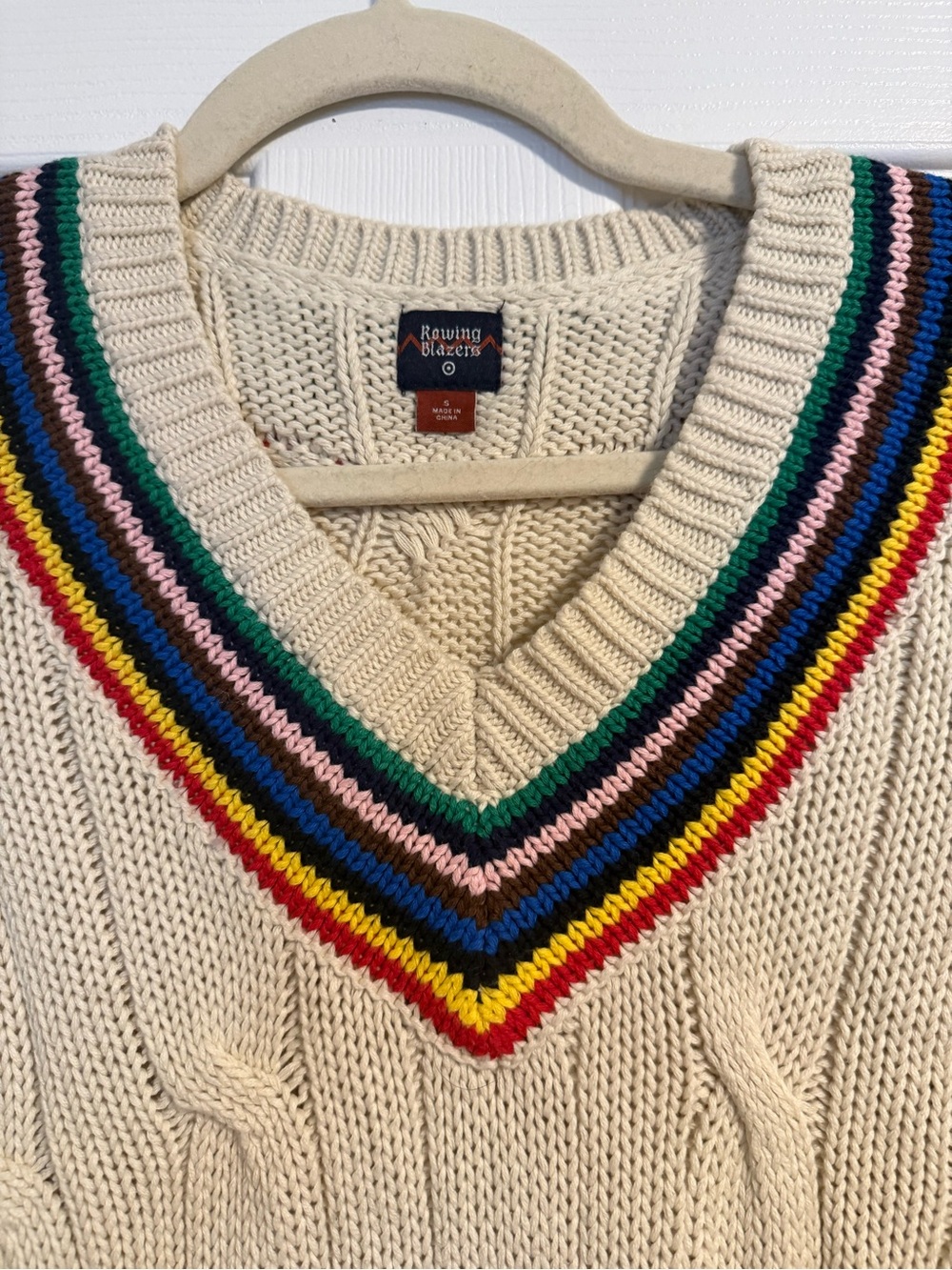 Croquet Cable Knit Sweater - Picture 5 of 5